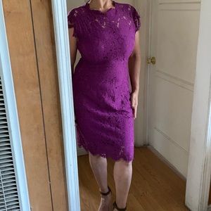 A very nice purple dress worm only once perfec for any occasion